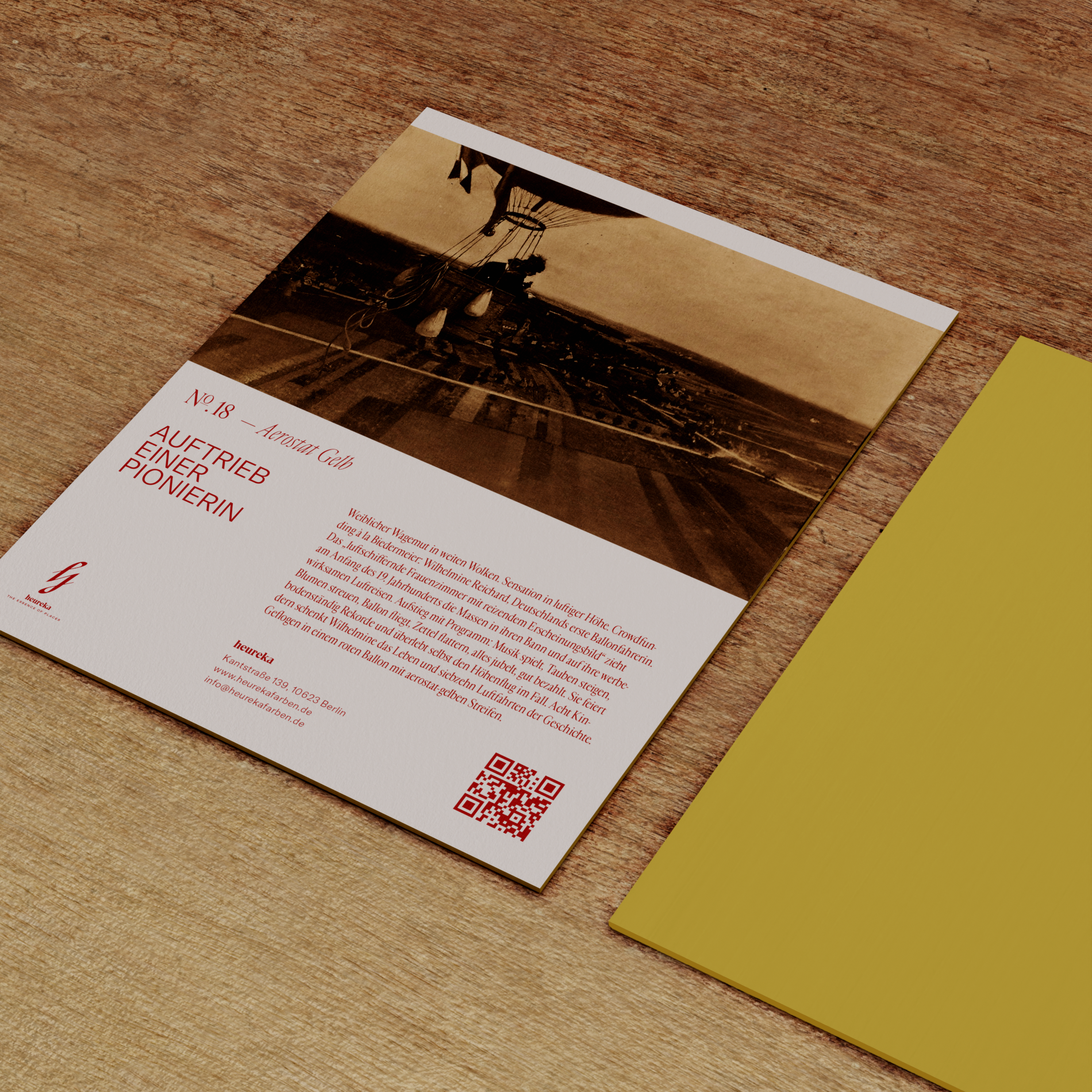 №. 18 — Aerostat Gelb Farbkarte