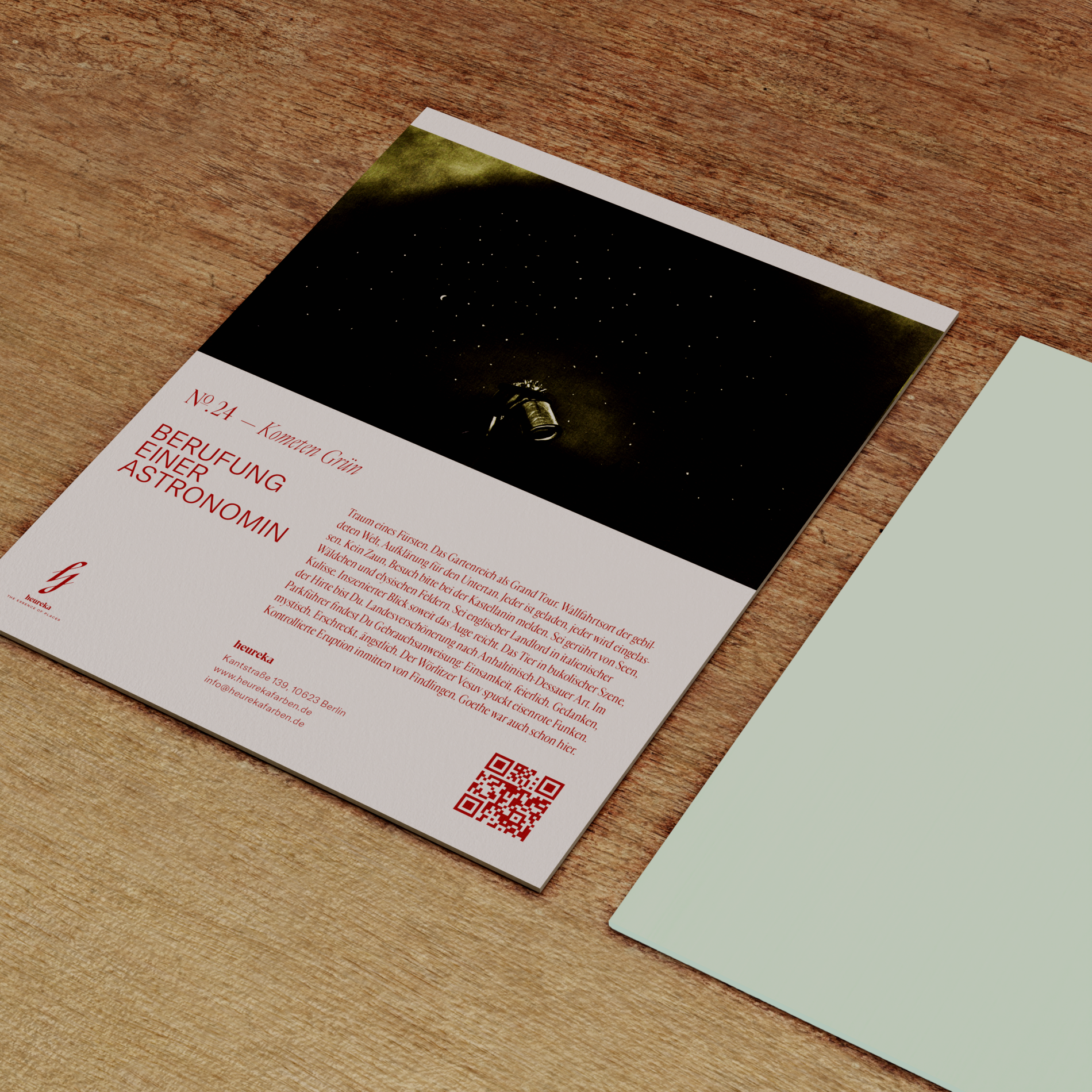 №. 24 — Kometen Grün Farbkarte