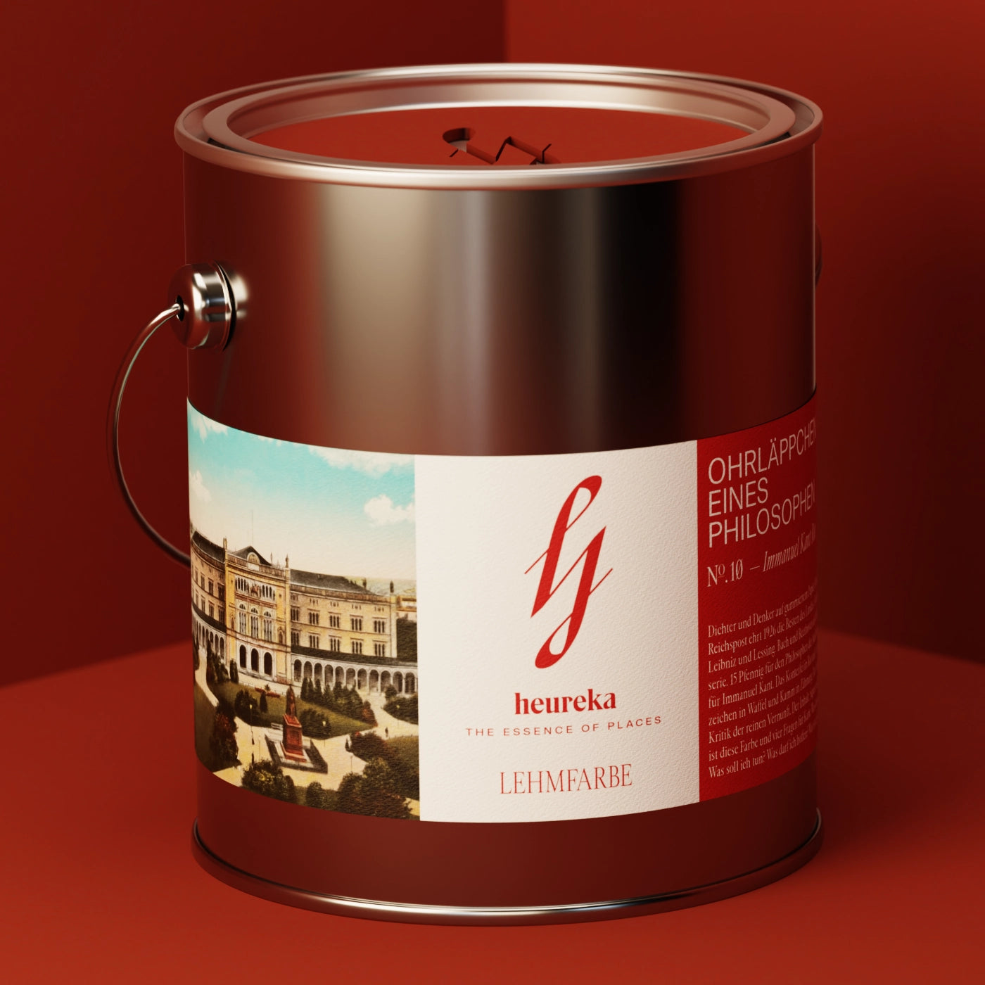 №. 10 — Immanuel Kant Rot Lehmfarbe