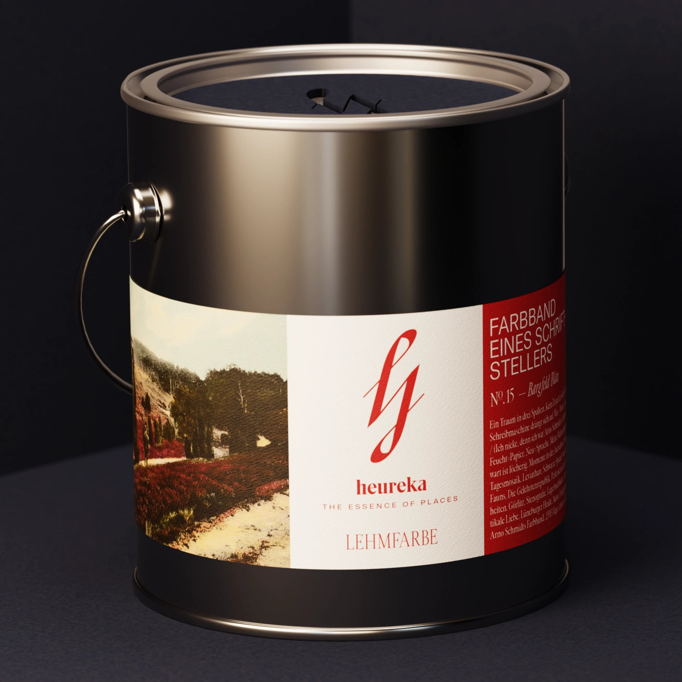 №. 15 — Bargfeld Blau Lehmfarbe