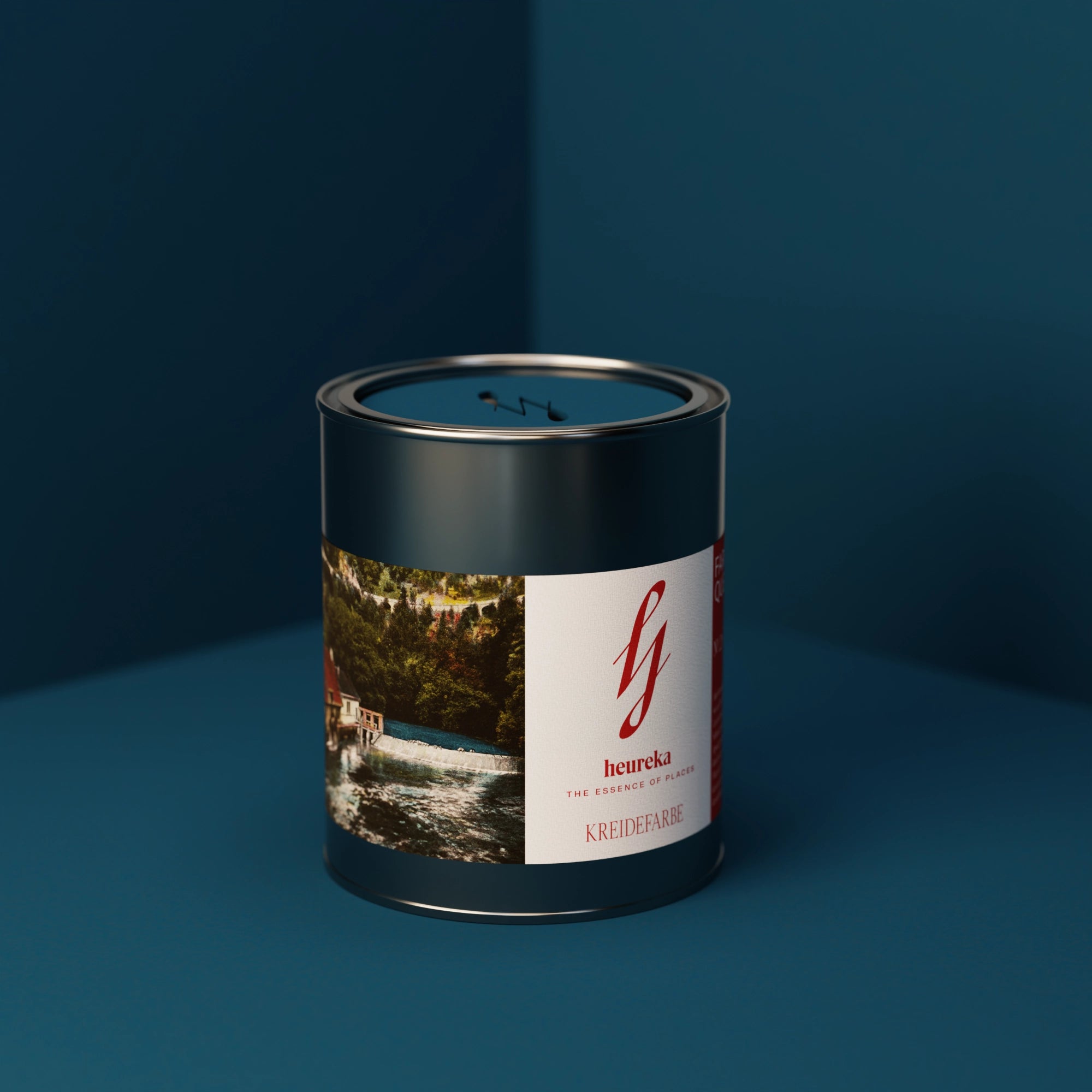 №. 21 — Blautopf Blau Kreidefarbe