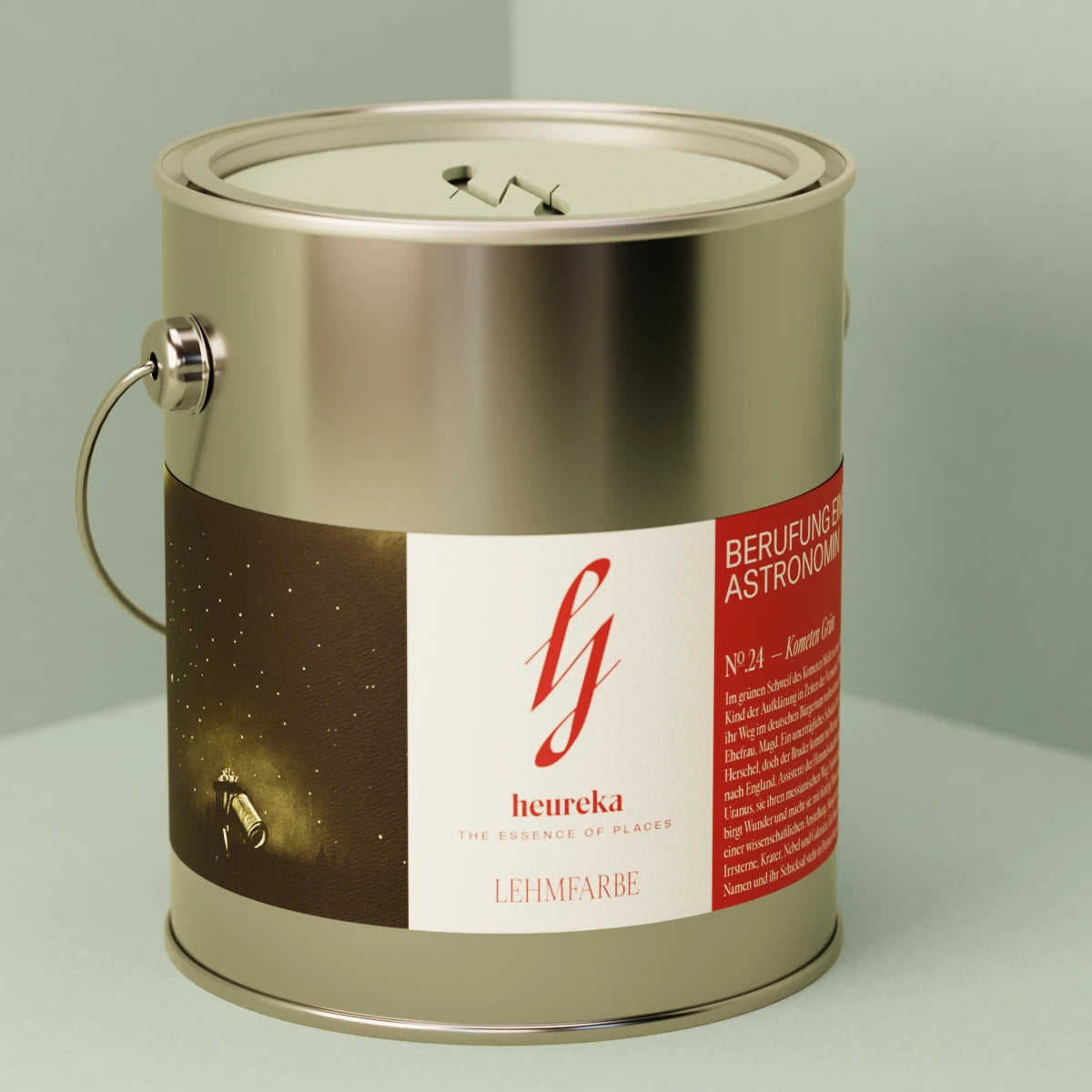 №. 24 — Kometen Grün Lehmfarbe