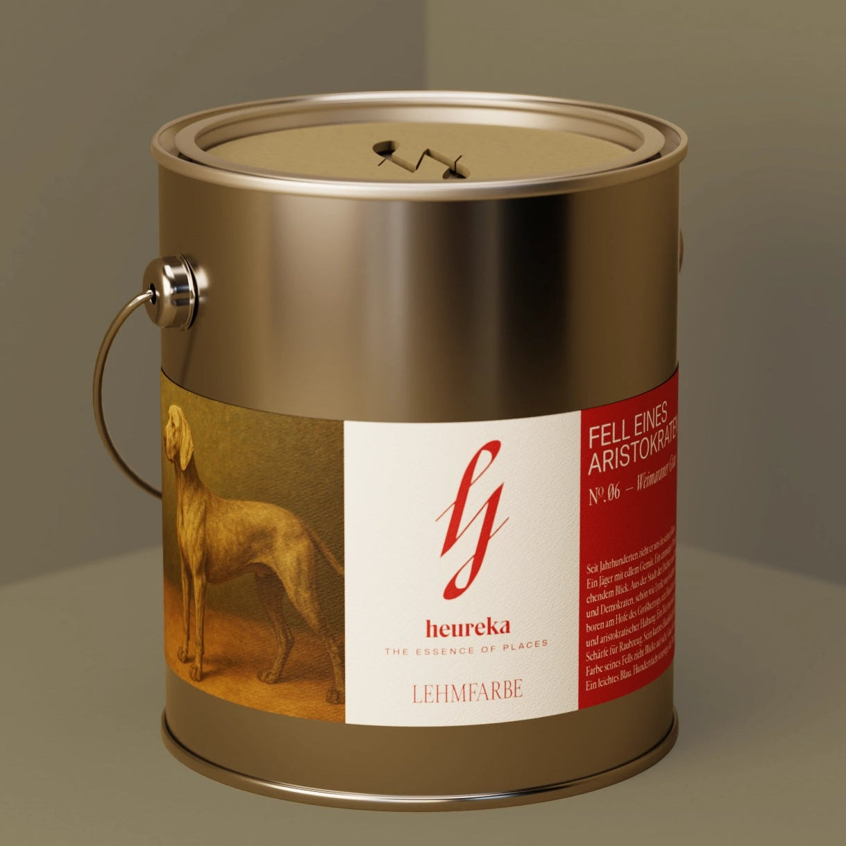 №. 06 — Weimaraner Grau Lehmfarbe