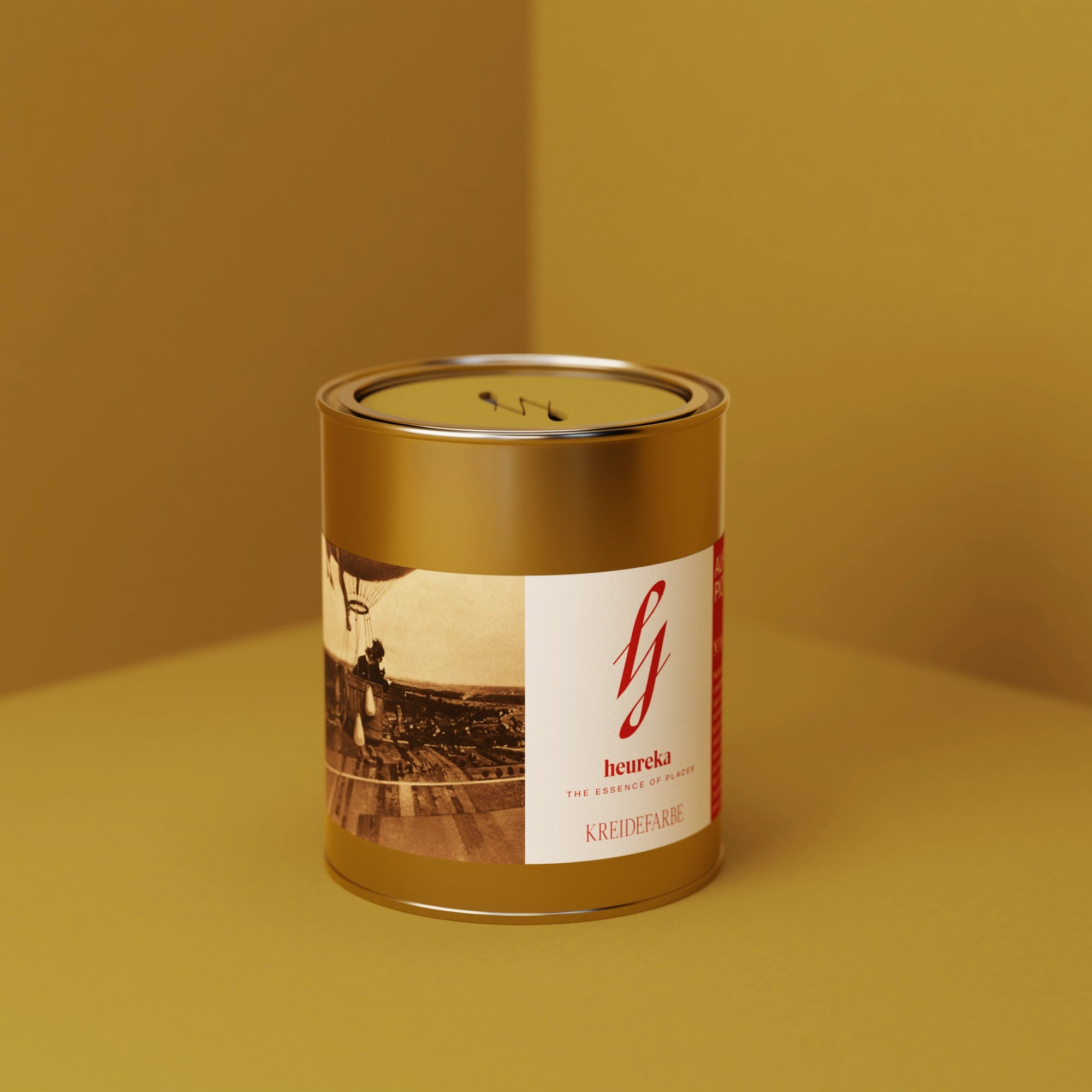 №. 18 — Aerostat Gelb Kreidefarbe