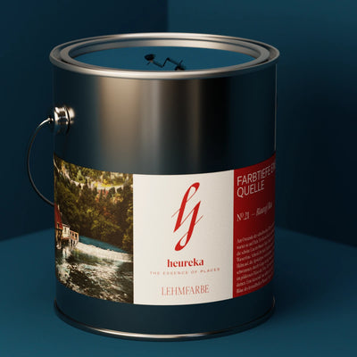 №. 21 — Blautopf Blau Lehmfarbe